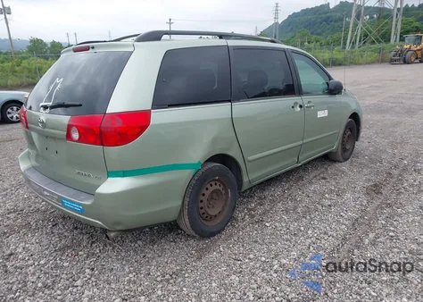2006 Toyota Sienna Le z USA, uszkodzony, nr VIN 5TDZA23C56S420879